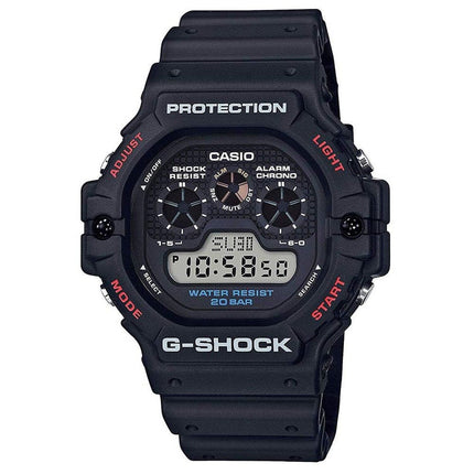 Casio G-Shock Water Resistant Digital Black Dial Men's Watch DW-5900-1DR