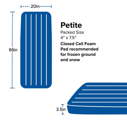 Big Agnes Divide Insulated | Lightweight, Compact, 3-Season Air Chamber Sleep...