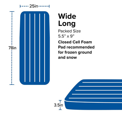 Big Agnes Divide Insulated | Lightweight, Compact, 3-Season Air Chamber Sleep...