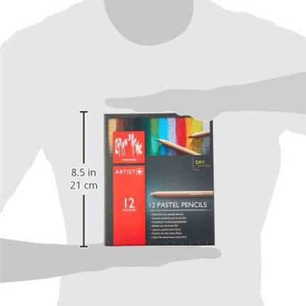 Caran D'ache Set of 12 Pastel Pencils (788.312)