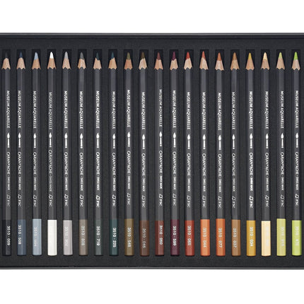 Caran D'Ache Museum Aquarelle Pencil 40 Color Set 3510.34