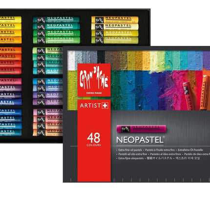 Caran D'ache Neopastel Oil Pastels Set/48 (7400.348)
