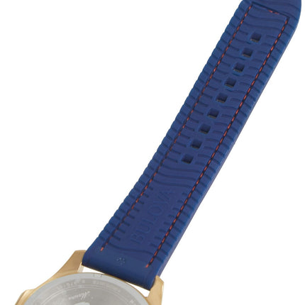 Bulova Marine Star Chronograph Blue Dial Men's Watch 97B168