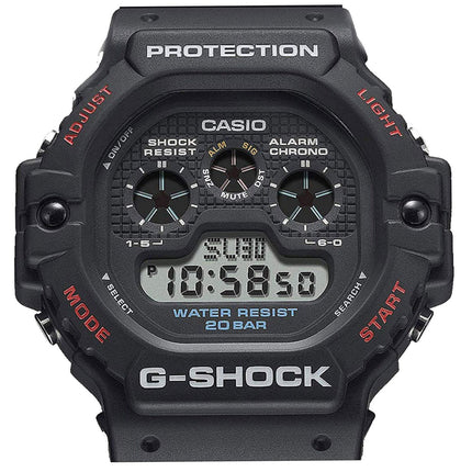 Casio G-Shock Water Resistant Digital Black Dial Men's Watch DW-5900-1DR