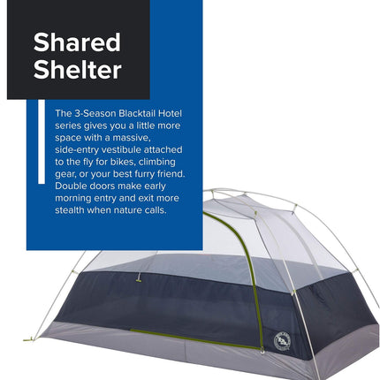 Big Agnes Blacktail & Blacktail Hotel Backpacking & Camping Tent
