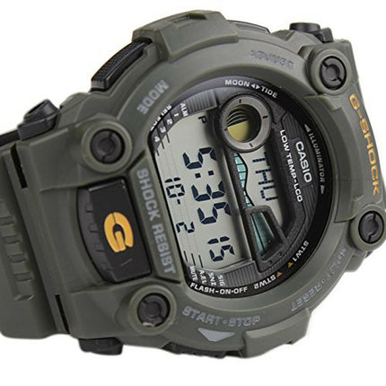 Casio Men's G-7900-3DR G-Shock Green Resin Digital Dial Watch