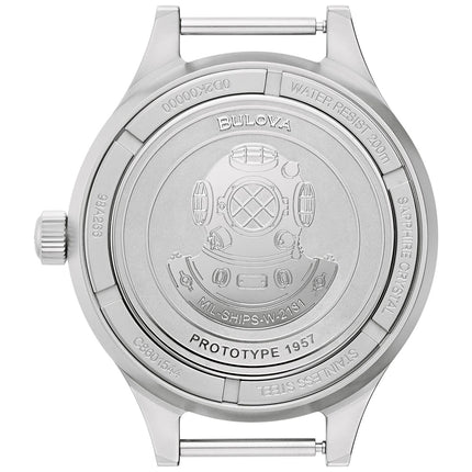 Bulova Archive Mil-Ships-W-2181 Automatic Black Dial Men's Watch 98A266