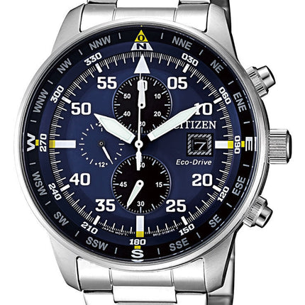Citizen Chrono Aviator Men's Eco Drive Chronograph Watch - CA0690-88L