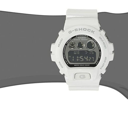 Casio G-Shock Mirror-Metallic White Mens Digital Watch DW-6900NB-7HDR