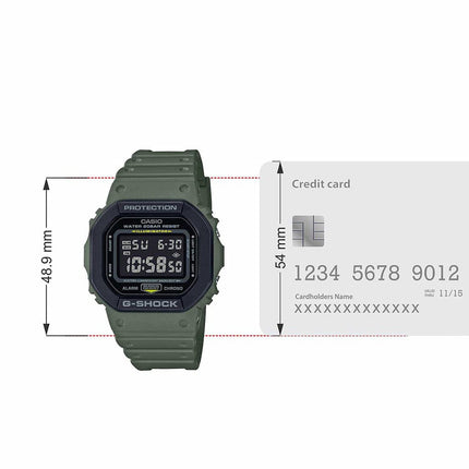 Casio Digital Sport Quartz Mens G-Shock DW-5610SU-3DR