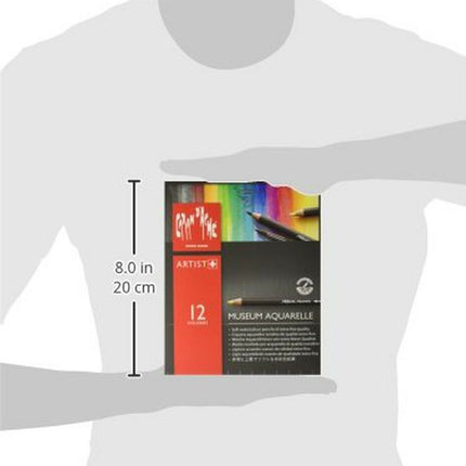 Caran D'ache Museum Aquarelle Pencil Set Museum Intro set - 12 colors 3510.312