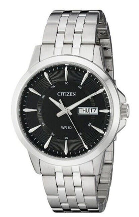 Citizen Men's Day Date Quartz Stainless Steel Watch - BF2011-51E