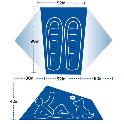 Big Agnes Blacktail & Blacktail Hotel Backpacking & Camping Tent