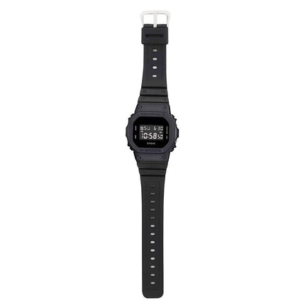 Casio Men's DW5600BB-1 Black Resin Quartz Watch with Digital Dial