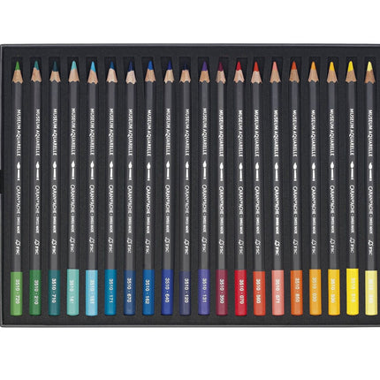 Caran D'Ache Museum Aquarelle Pencil 40 Color Set 3510.34