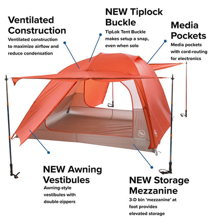 Big Agnes Copper Spur HV UL - UltralightBackpacking Tent