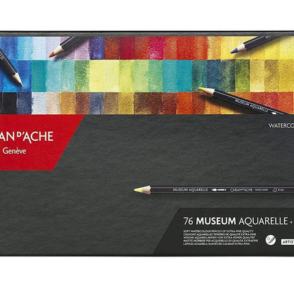 Caran D'Ache Color Pencil Set - Museum Aquarelle Watersoluble Set 3510.376