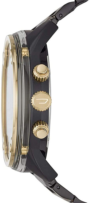 Diesel Men's Boltdown Chronograph Black-Tone Stainless Steel Watch DZ7418