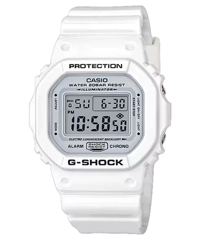 Casio Men's G-Shock Quartz White Resin Watch - DW-5600MW-7DR NEW