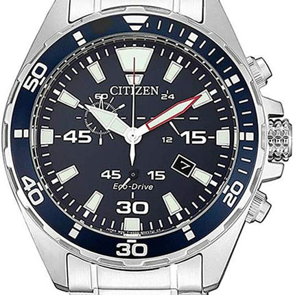 Citizen Men's Chronograph Eco-Drive Watch AT2431-87L NEW