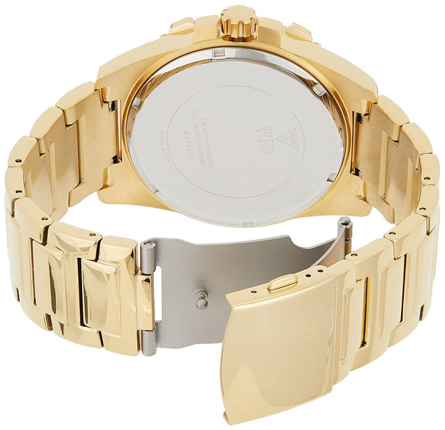 Guess Frontier Quartz Gold Dial Men's Watch W0799G2