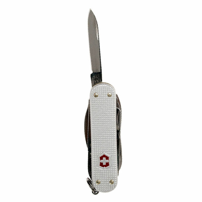 Victorinox Mini Champ Silver Alox - Swiss Army Pocket Knife 58 mm - 14 Tools