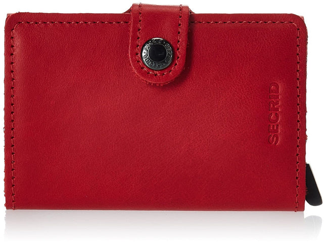 Secrid Men's Modern, M-RED-RED