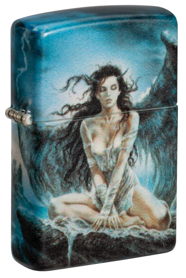 Zippo Luis Royo Woman Angel 540 Color Pocket Lighter 48571-103762