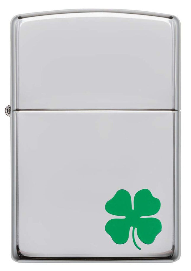 Zippo Bit O' Luck Pocket Lighter, High Polish Chrome 24007-000048