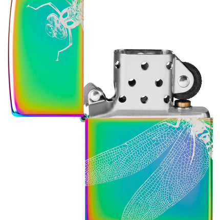 Zippo Dragonfly Design Multi Color Pocket Lighter 48591-103768