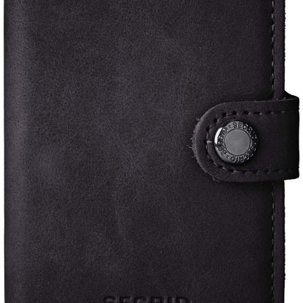 Secrid Men's Card Cases, Black, One Size MV-BLACK