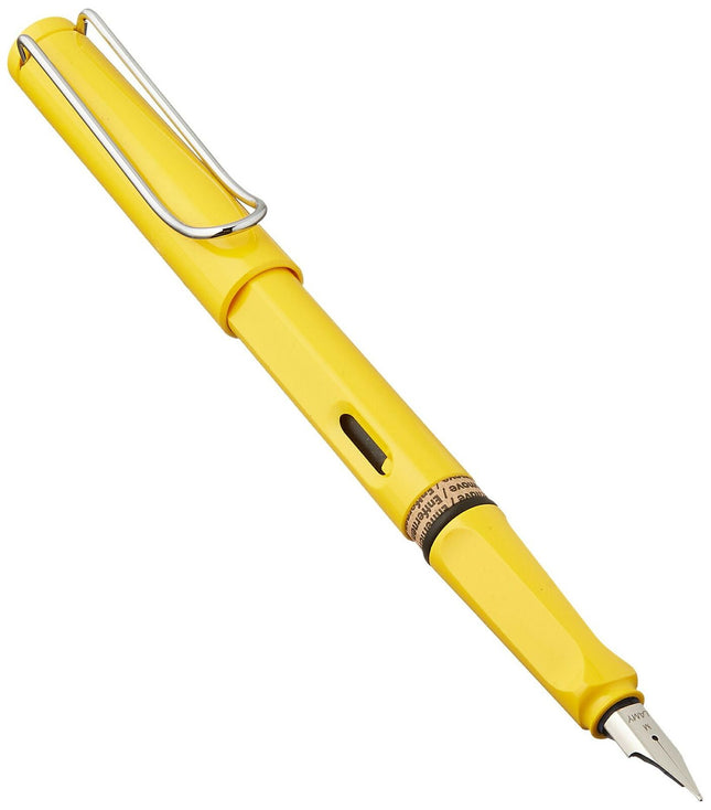 Lamy Safari Fountain Pen, Yellow Medium Nib (L18M) 4000217