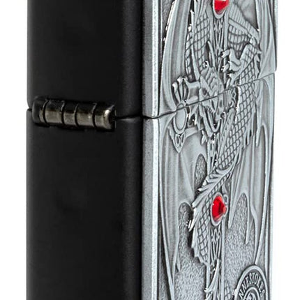 Zippo Anne Stokes Gothic Guardian Emblem Pocket Lighter 49755-094291