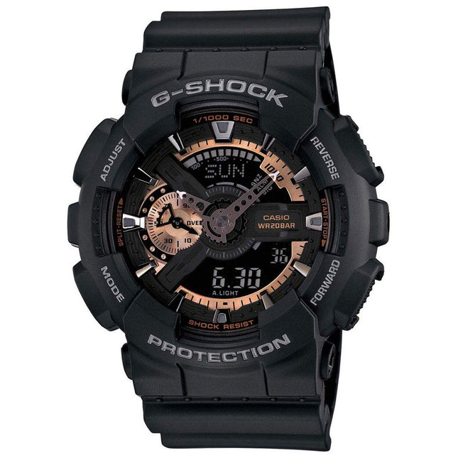 Casio G-Shock Men's Crystal Watch Black GA-110RG-1ADR