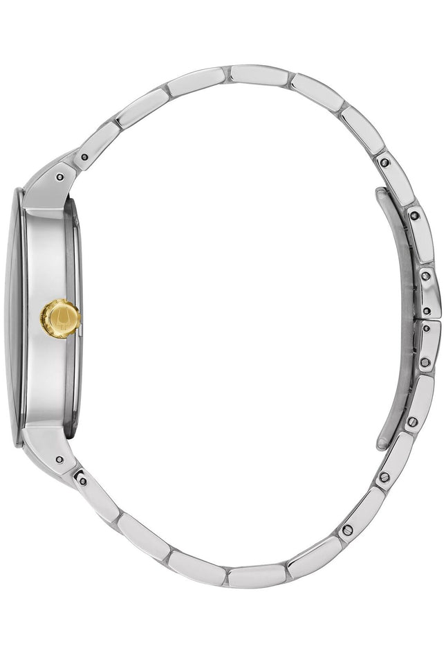 Bulova Men's Multi-Function Modern Stainless Steel Watch 98C123