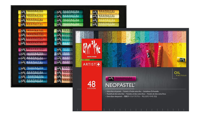 Caran D'ache Neopastel Oil Pastels Set/48 (7400.348)