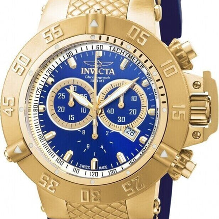 Invicta Men's Subaqua Noma Sports Chronograph Blue Dial Watch 5515 -