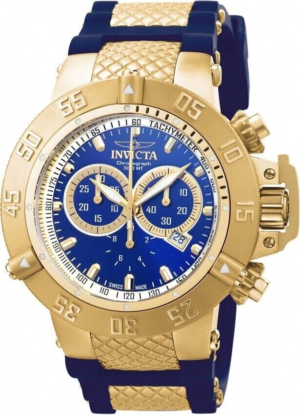 Invicta Men's Subaqua Noma Sports Chronograph Blue Dial Watch 5515 -