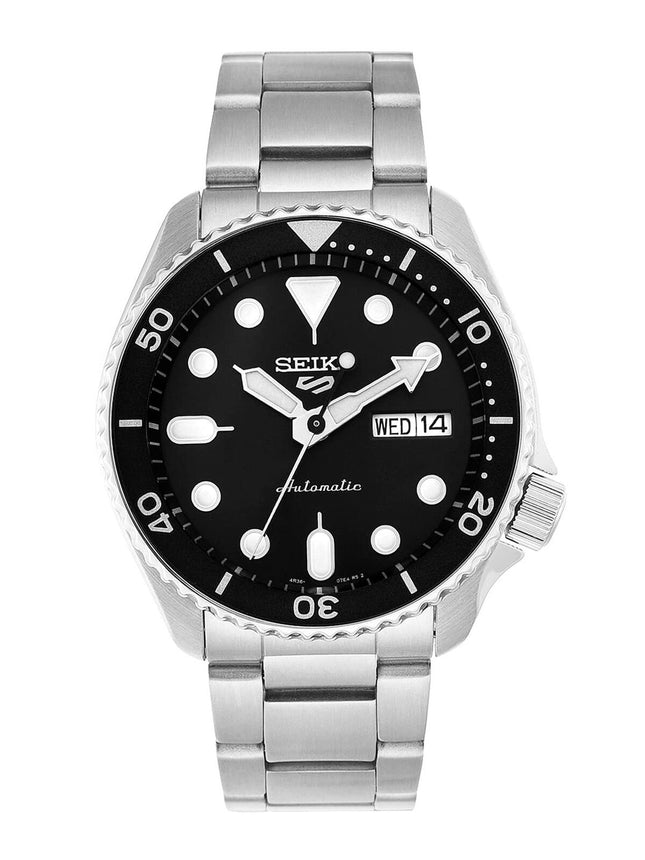 Seiko Men's Analogue Automatic Watch with Stainless Steel Strap SRPD55K1