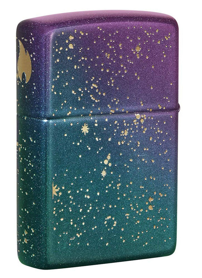 Zippo Starry Sky Iridescent Pocket Lighter 49448