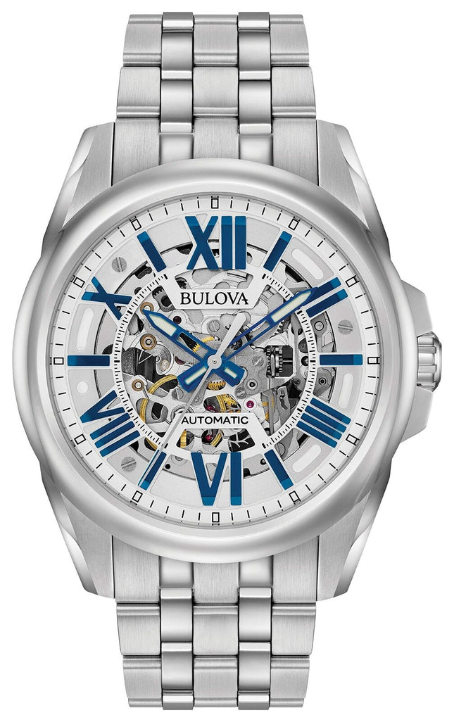 Bulova Men's Classic Sutton 3-Hand 21-Jewel Automatic Watch 96A187