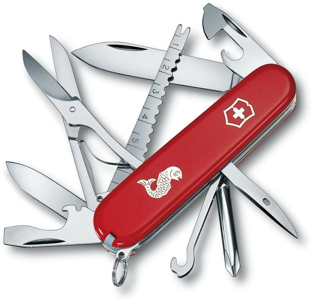 Victorinox Fisherman Red Swiss Army Knife - VN1473372 - 1.4733.72