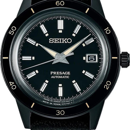 Seiko Presage Automatic Black Dial Men's Watch SRPH95J1