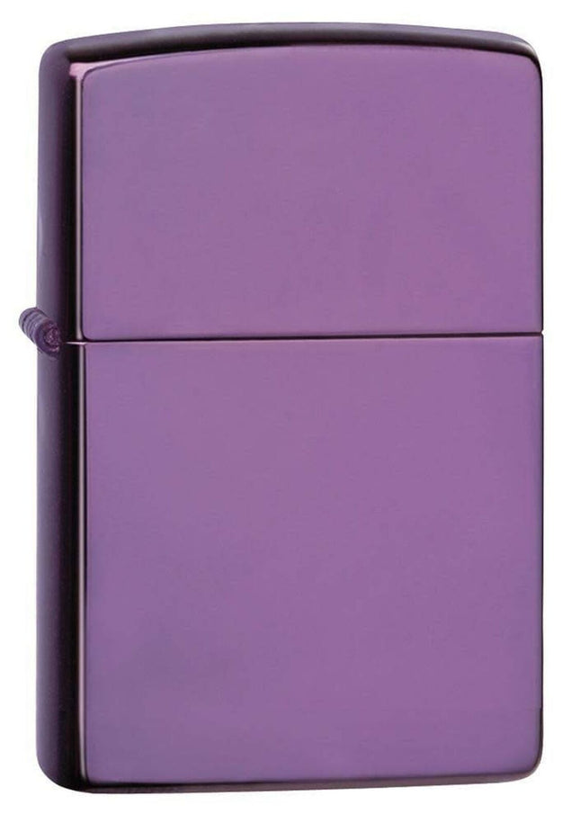 Zippo High Polish Purple Pocket Lighter, Abyss 24747-000009