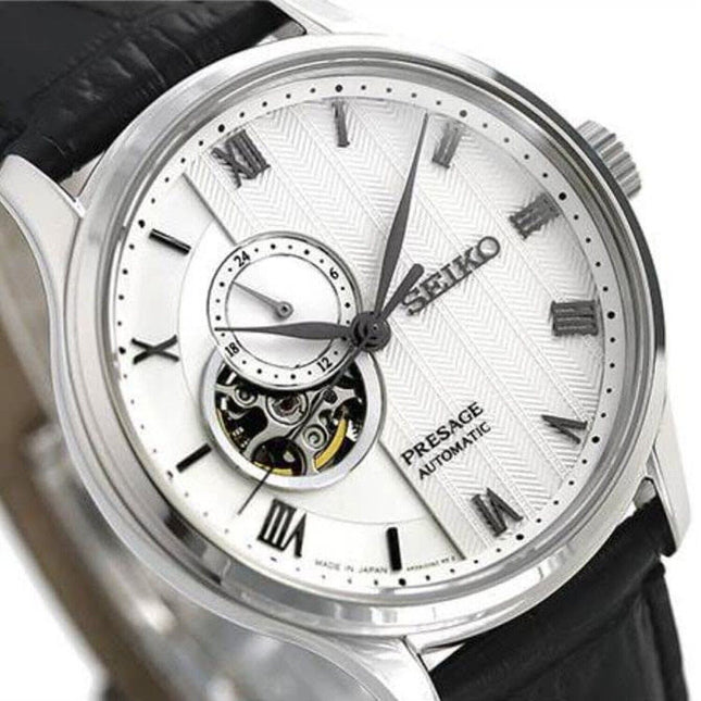 Seiko Presage Automatic White Dial Men's Watch SSA379J1