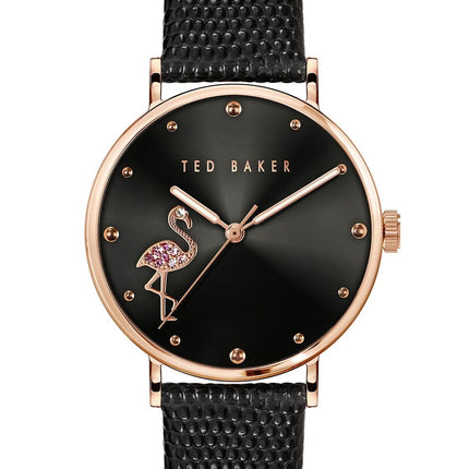 Ted Baker Ladies 37 mm Phylipa Iconic  Flamingo Watch - BKPPHF018