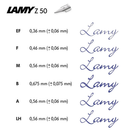 LAMY L67IB-F Fountain Pen, Nib F (Fine), Studio Imperial Blue 4000463