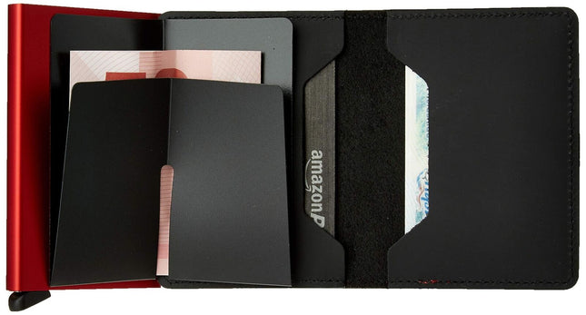 Secrid Men's Modern BLACK-RED