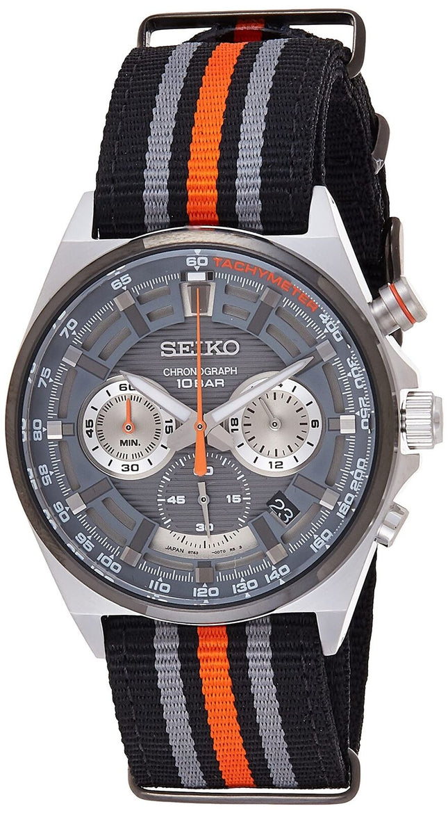 SEIKO Men Essentials Quartz ChronographTachymeter Watch SSB403P1