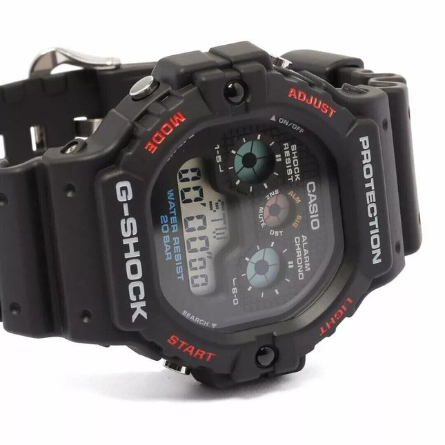 Casio Men's G-Shock Digital Black Resin Watch - DW-5900-1DR NEW